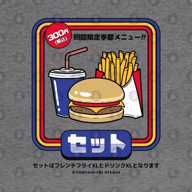 Burger Set XL! by MoustacheRoboto